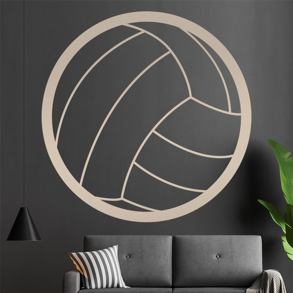 Handball Wandtattoo in 6 Größen - Wandaufkleber Wall Sticker - Dekoration, Küche, Wohnzimmer, Schlafzimmer, Badezimmer