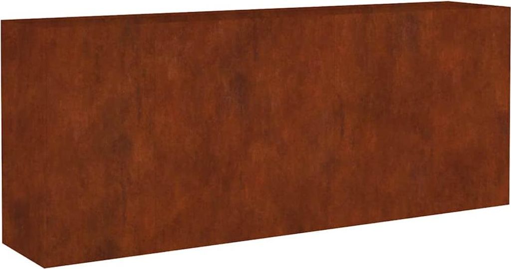 zvýšená posteľ vidaXL 200x40x80 cm Corten Steel Obrázok produktu 