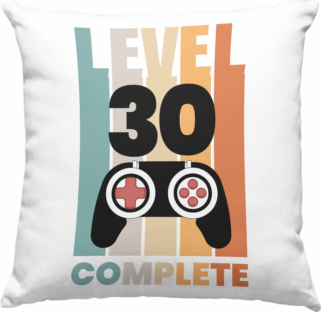 Trendation - 30. Geburtstag Deko-Kissen mit Füllung 40x40 Mann Geschenk 30er Geschenkidee 30 Vater Männer Lustig Geschenke (Grün)