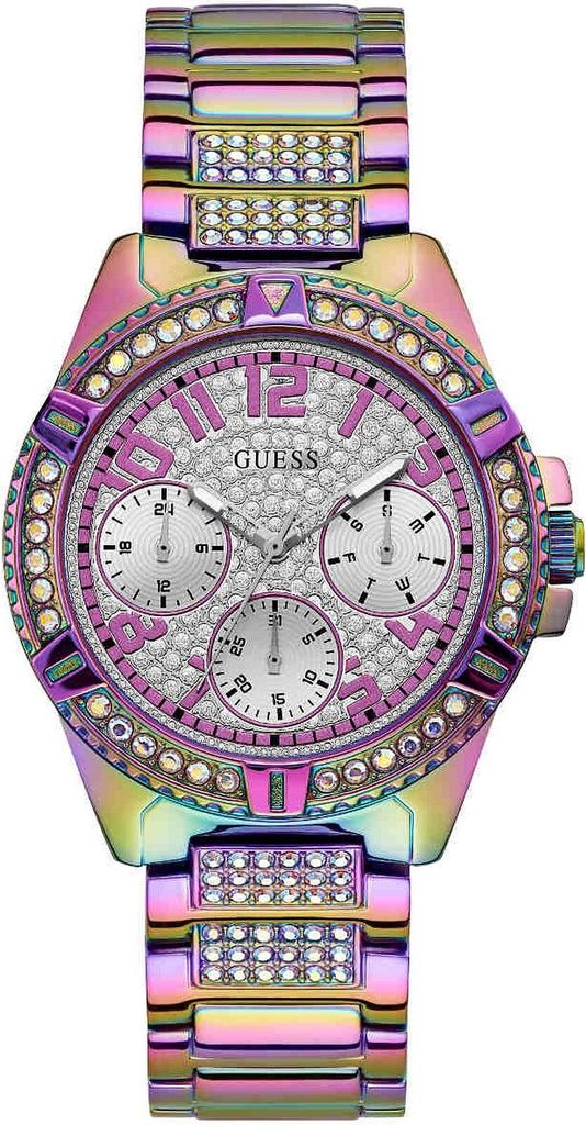 A close-up studio shot of a women's watch.