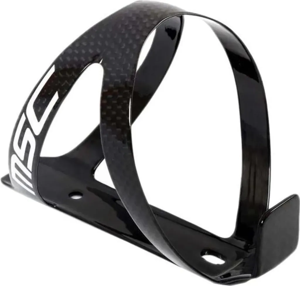 Porte-bidon Msc Carbon Noir Ultralight - Design Minimaliste et Rigide