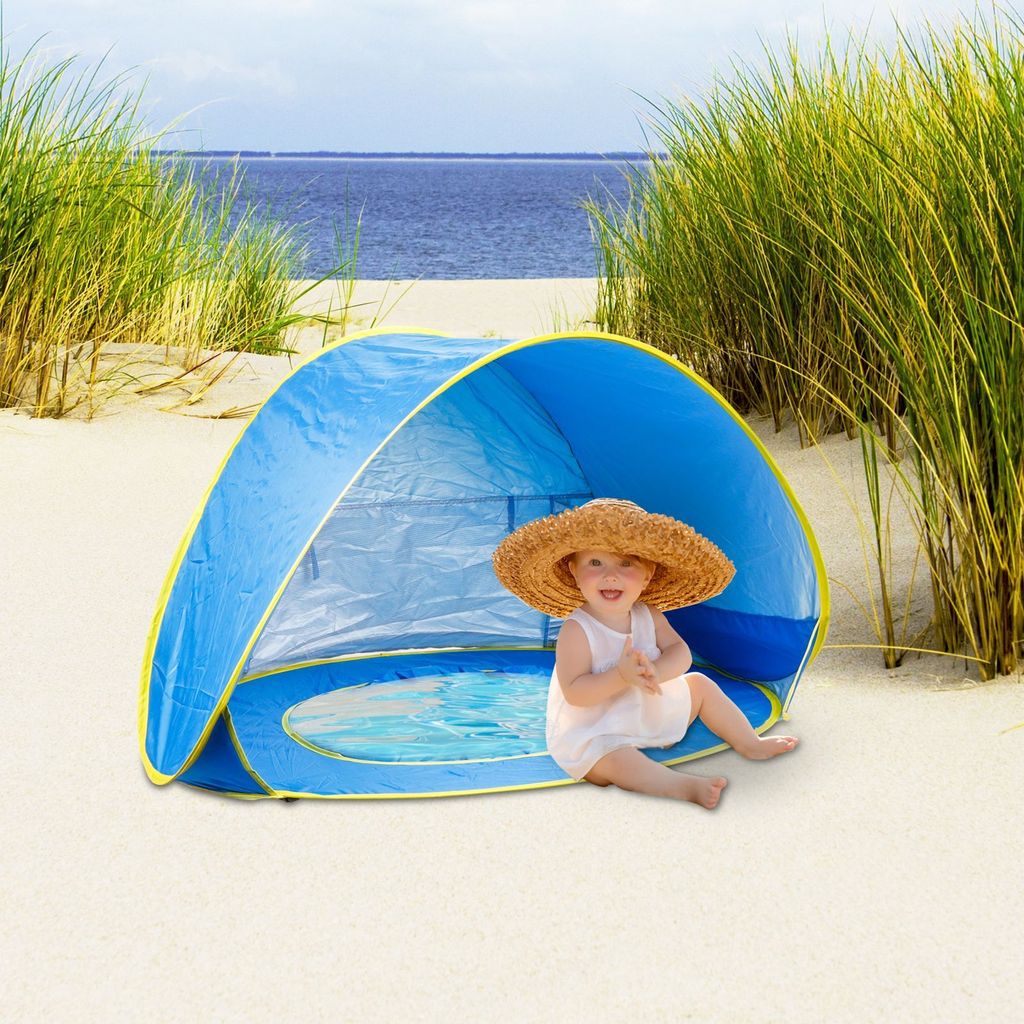 Pop Up Strandmuschel für Kinder Produktbild 