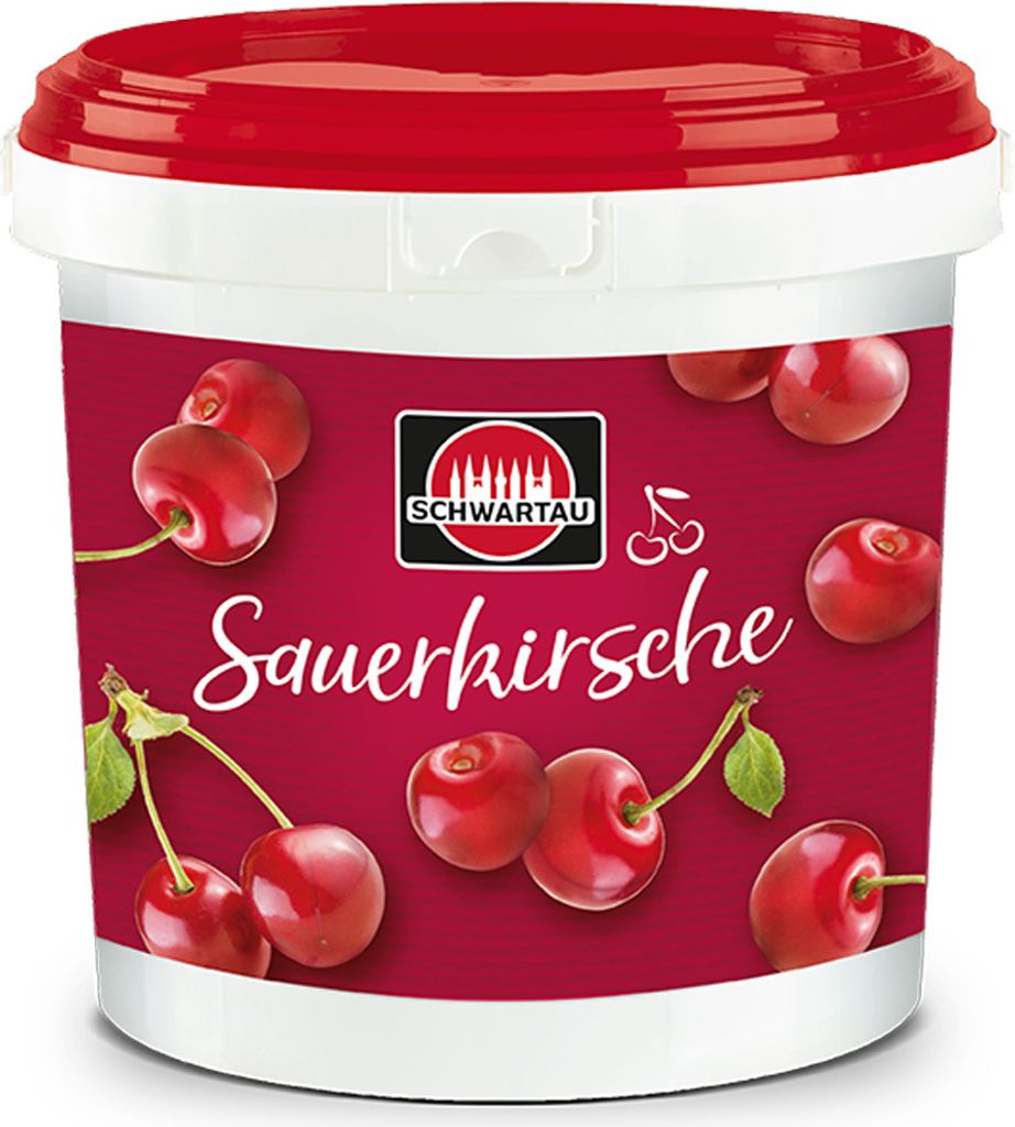 Schwartau Eimer Konfitüre Sauerkirsche Aufstrich im Gastro Pack 2900g