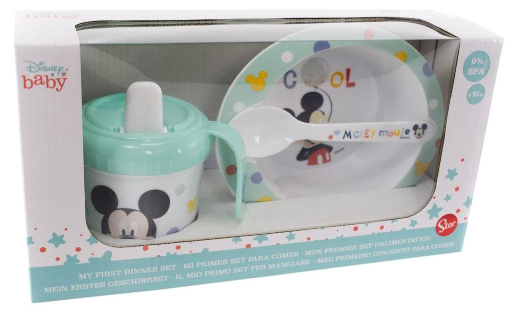 Stor 13007 Mickey Mouse Baby-Geschirr Produktbild 