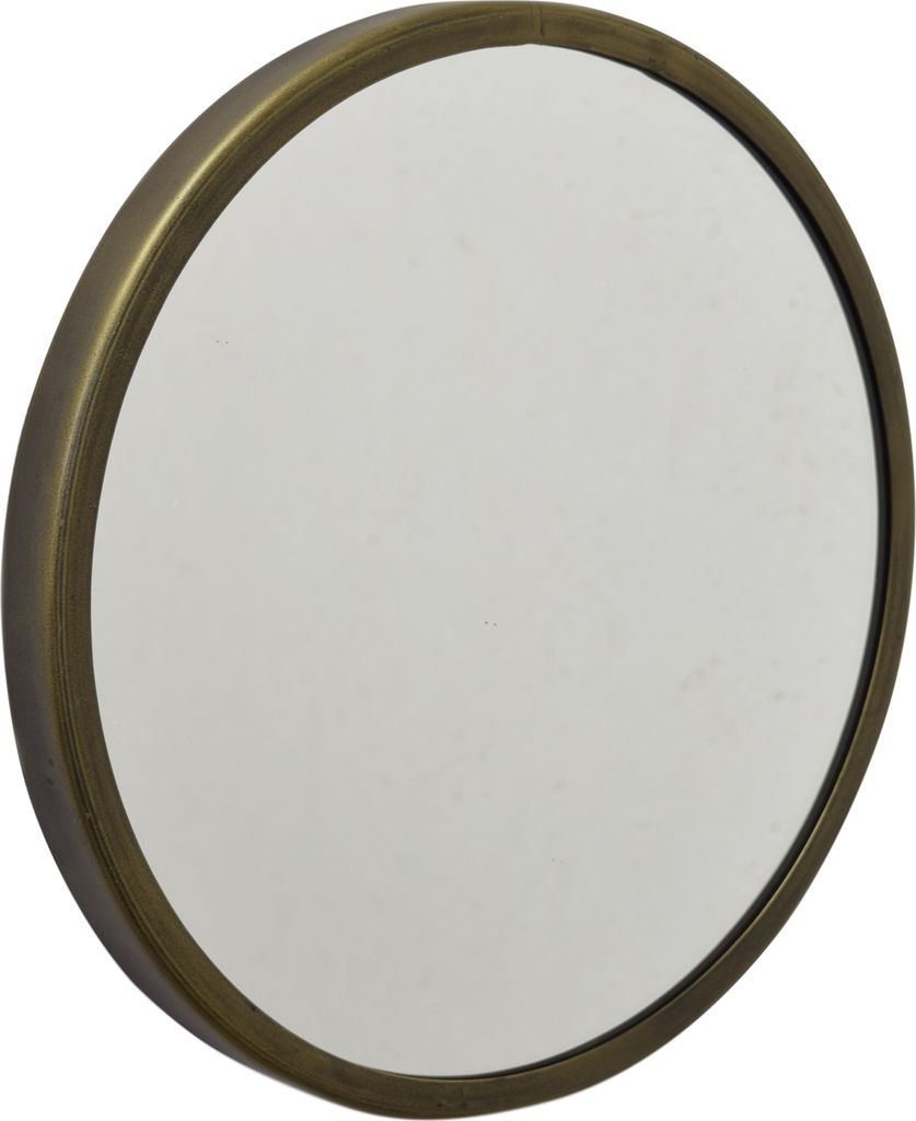 LOFT42 Mirror Wandspiegel rund L Messing - Metall - Ø45