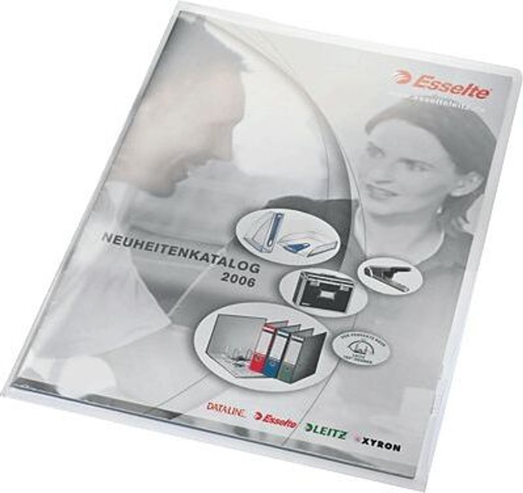 Leitz Sichthülle Premium 41001003 A4 0,15mm PVC klar 500 St./Pack.