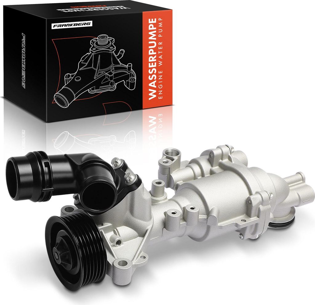 Frankberg 1x Wasserpumpe Kühlwasserpumpe für Mercedes-Benz W205 S205 W212 S212 X253 C167 V167 X204 R172 2.0L