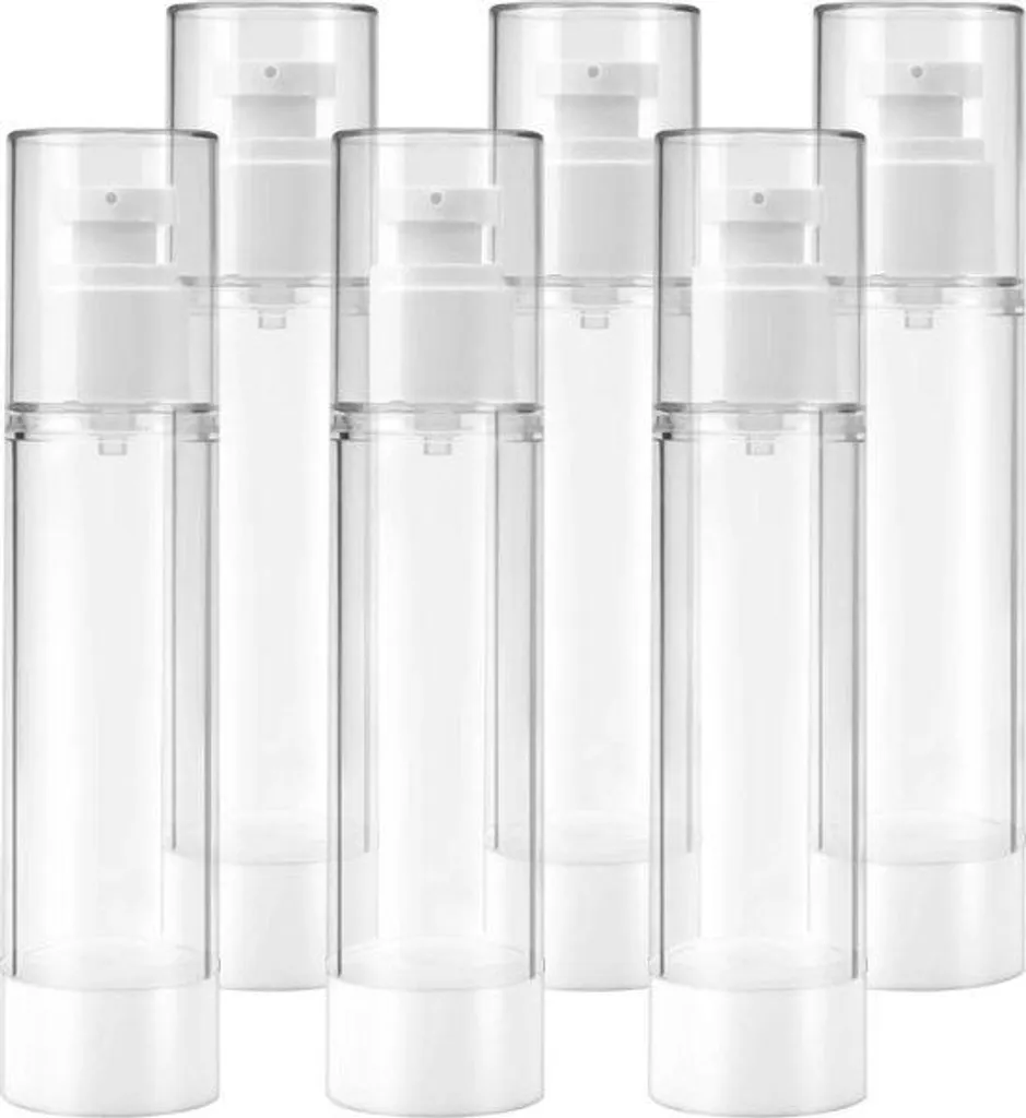 Kit de flacons voyage 100ml pour avion : Pompes à vide pour cosmétiques