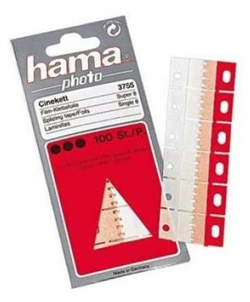 Pellicola adesiva Hama Cinekett S 8 100 pz.                 Immagine del prodotto 
