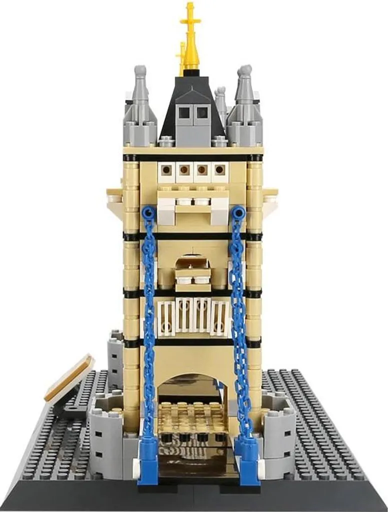 Construisez le Tower Bridge Wange 4219 : Kit Complet Architecture 970p