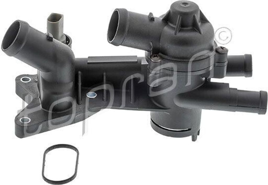 TOPRAN Thermostatgehäuse 111 401 für VW POLO (9N)