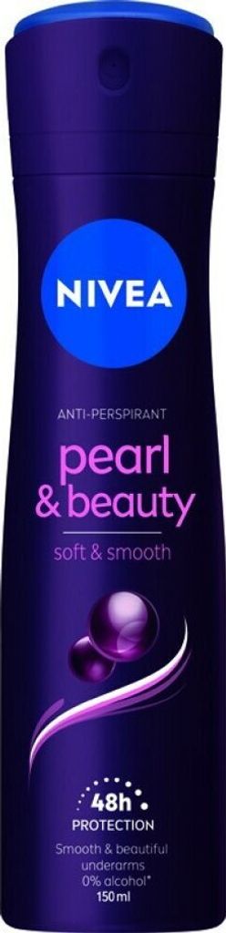 Nivea Deodorant PEARL&BEAUTY BLACK Spray für Frauen 150ml Produktbild 