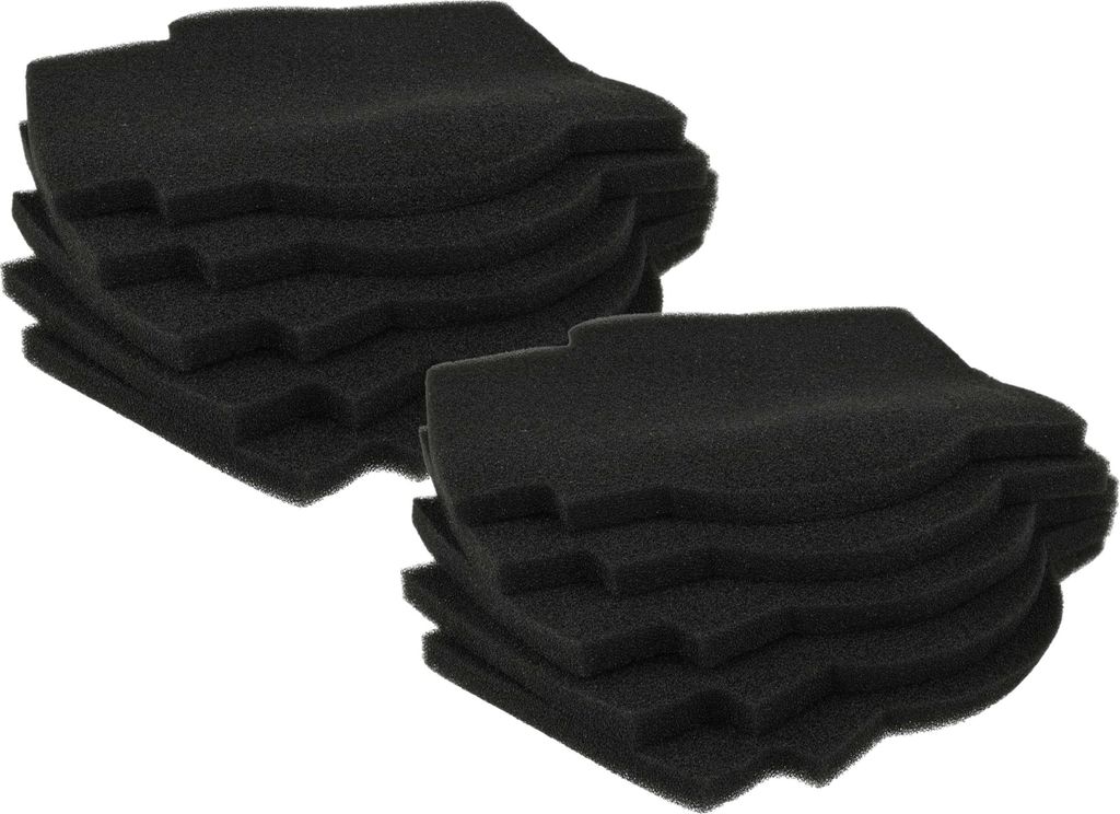 vhbw 10x Luftfilter kompatibel mit Lunos Silvento Lüfter, Produktbild 