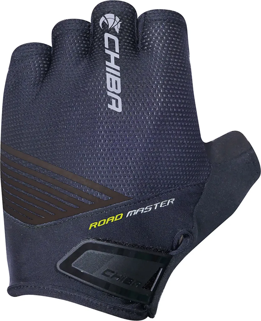 Gants CHIBA Road Master XS Noirs avec Rembourrage Gel Haute Densité