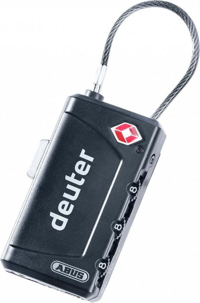 DEUTER TSA Cable Lock BLACK BLACK - Image du produit 