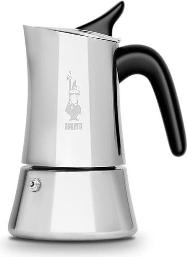 Bialetti Espressokocher Moon Edelstahl 4 Tassen