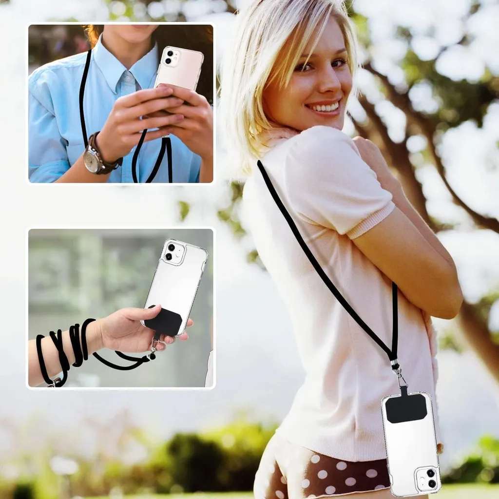Catena Cellulare Universale Grigio Chiaro Regolabile | Praticità e Stile - 4
