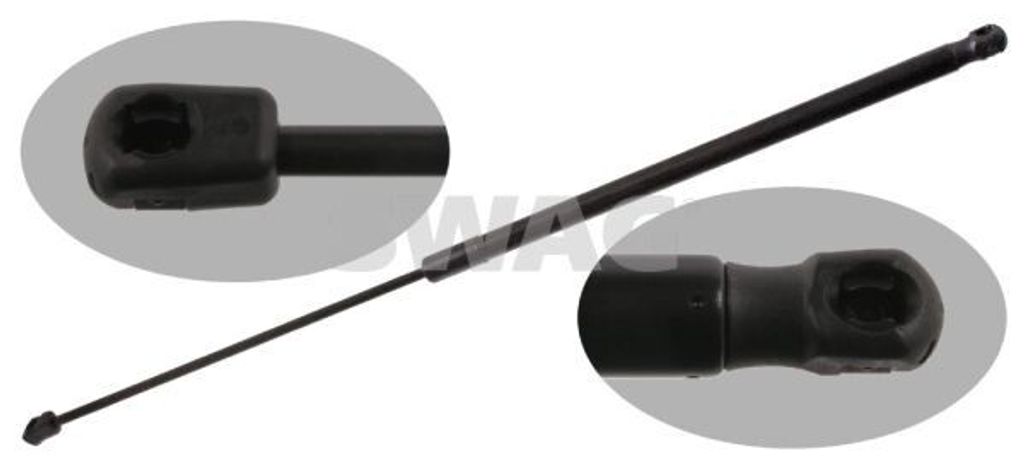 SWAG Gasfeder Motorhaubendämpfer 740,5mm für AUDI Q3 (8UB, 8UG) 210N 30 93 9261