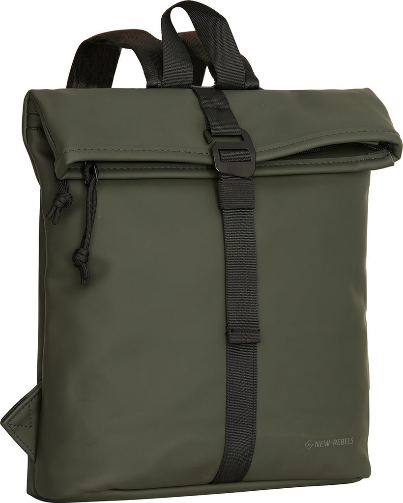 Mart Los Angeles Nachtgrün 7L Rolltop Rucksack Wasserabweisend