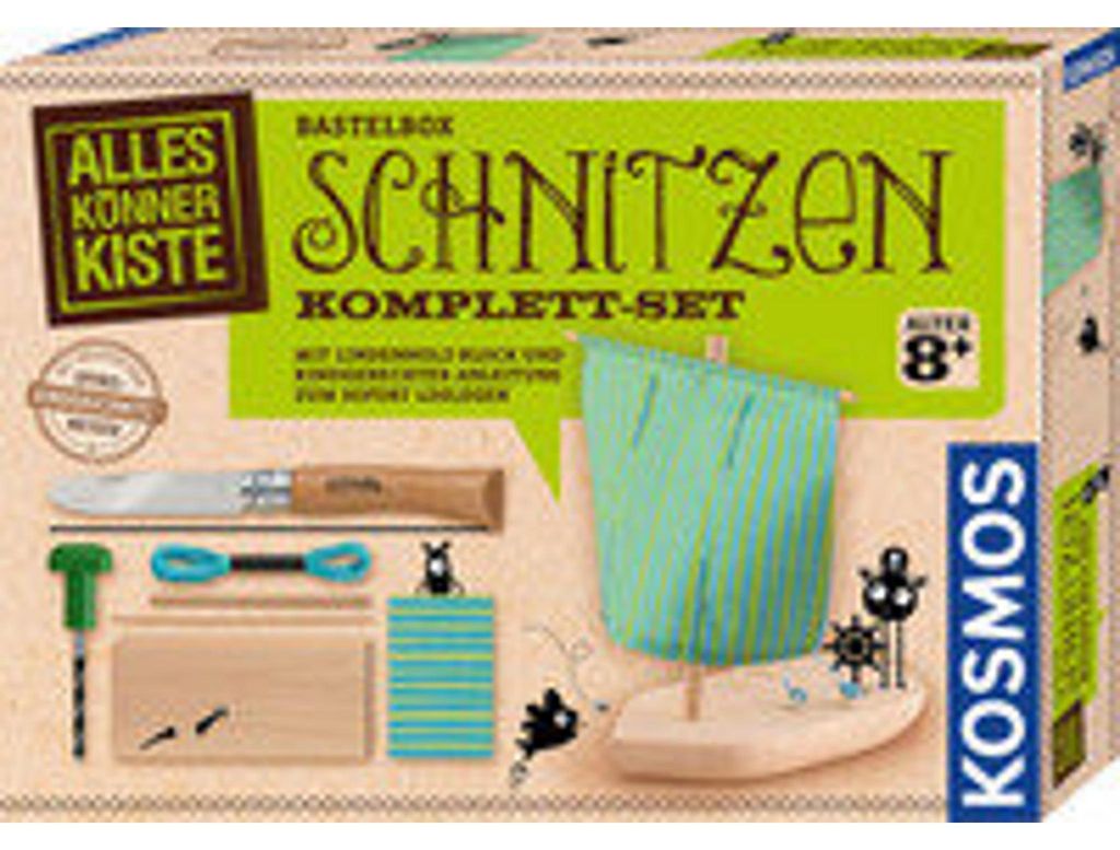 Kosmos Schnitzen Komplett-Set, Experimentier-Set, 8 Produktbild 