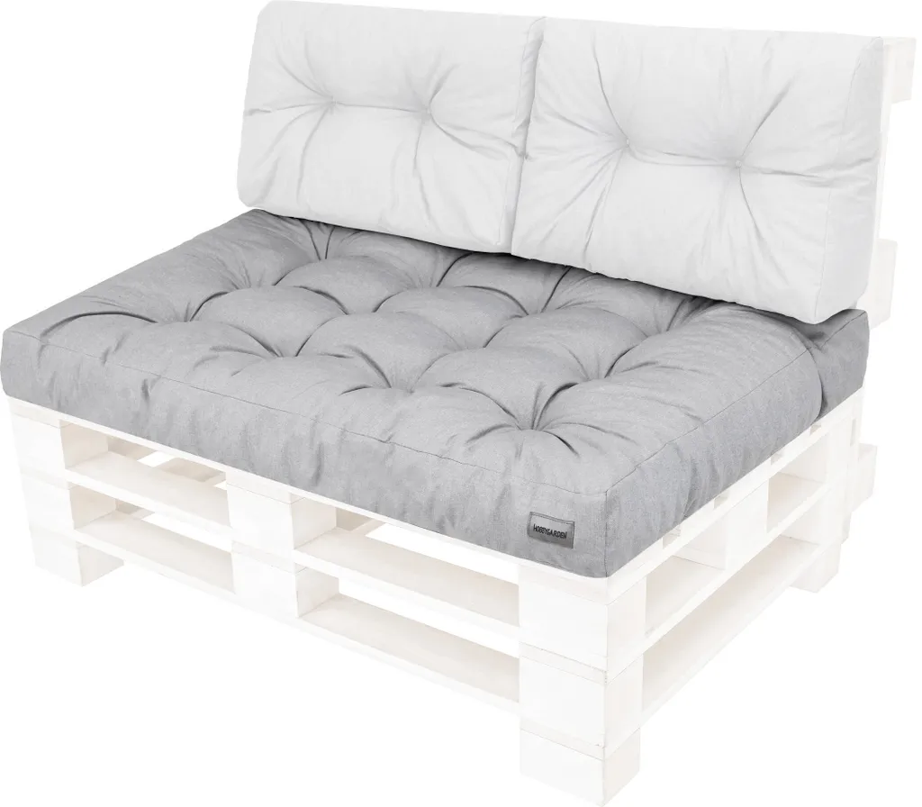 Cuscino per Pallet 120x80 Beige: Materasso da Giardino Extra Comfort