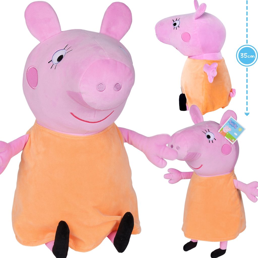 happy pig☆様 Świnka Peppa pluszowa zabawka do przytulania 