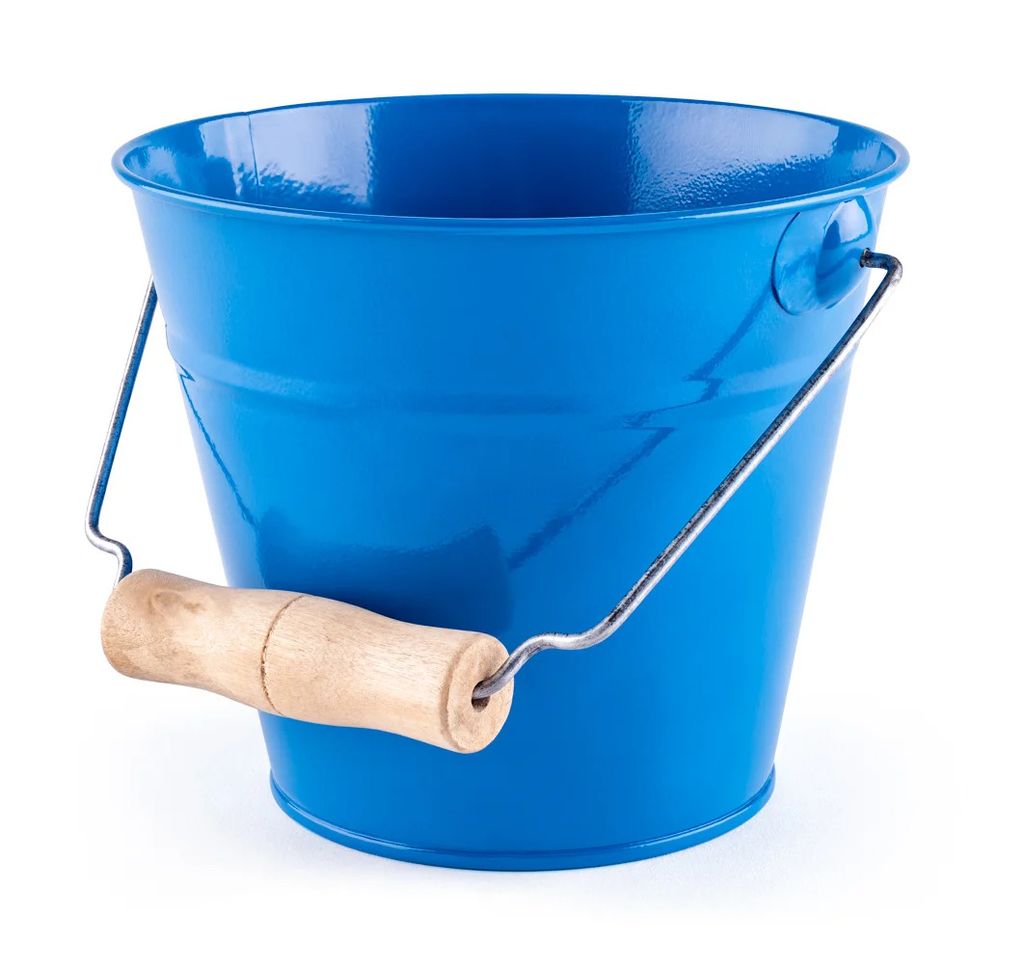 Garteneimer - blau, Metall Produktbild 