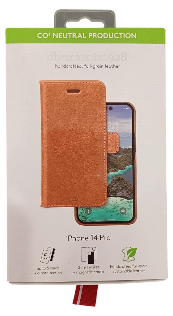 Étui Portefeuille Magnétique Dbramante1928 Pour IPhone 11 - 2-en-1 - Neutre En CO2