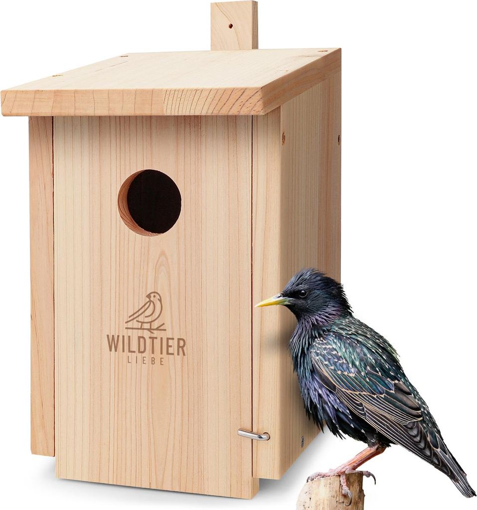 wildtier liebe Starenkasten Großer Nistkasten für Stare - Produktbild 