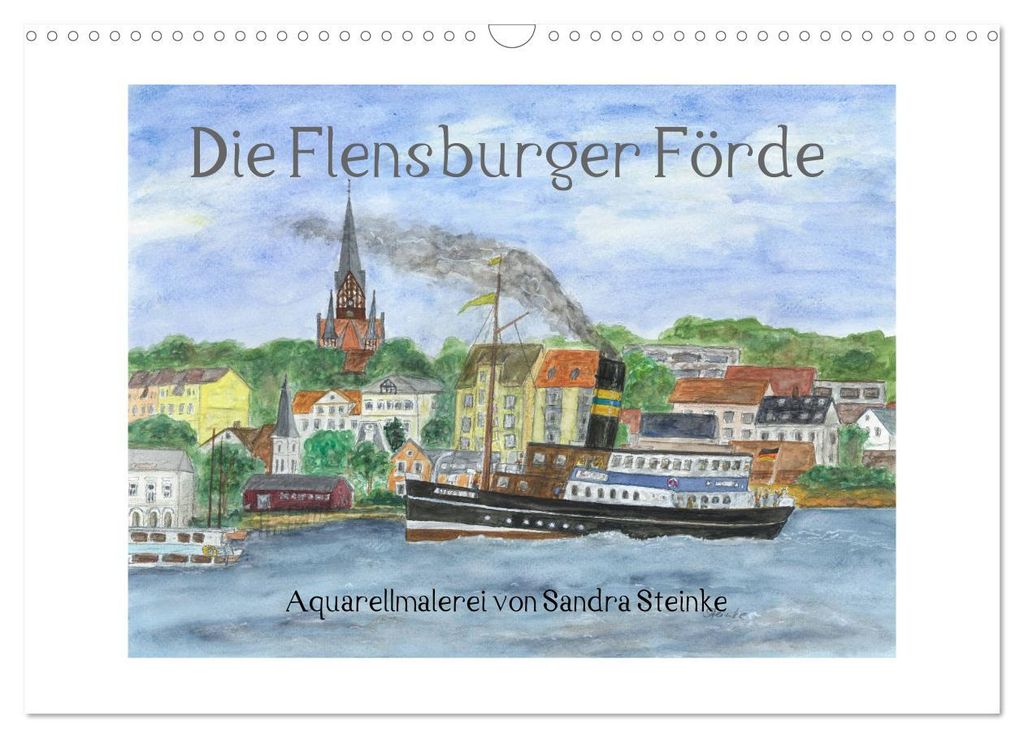Die Flensburger Förde (Wandkalender 2027 DIN A3 quer), CALVENDO Monatskalender