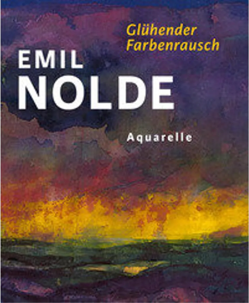 Décoration et Étude d'Art : Livre Emil Nolde Glühender Farbenrausch