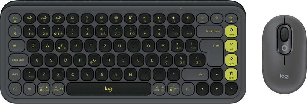 LOGITECH POP Icon Combo - Tastatur-und-Maus-Set - kabellos Produktbild 
