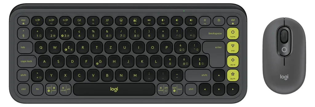 Duo Clavier Souris Logitech POP Icon Combo : Libérez votre Bureau sans Fil