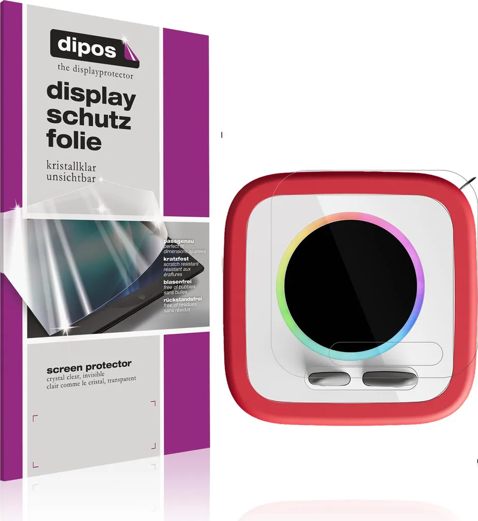 2x Pellicola Protettiva per Toni Toniebox 2 Protezione Schermo Claro Display dipos