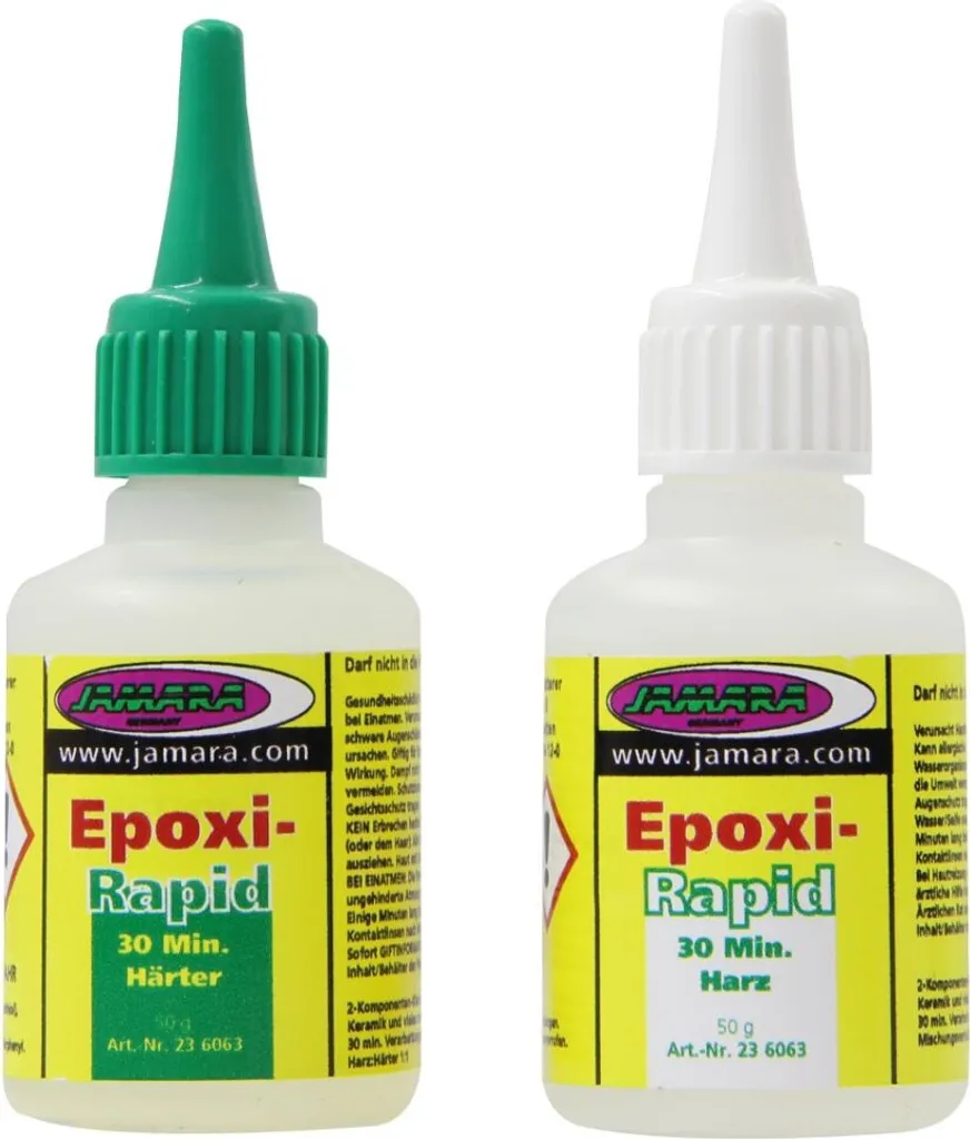 Résine Époxy 30 Minutes Jamara 100g pour Modélisme et Réparation 236063