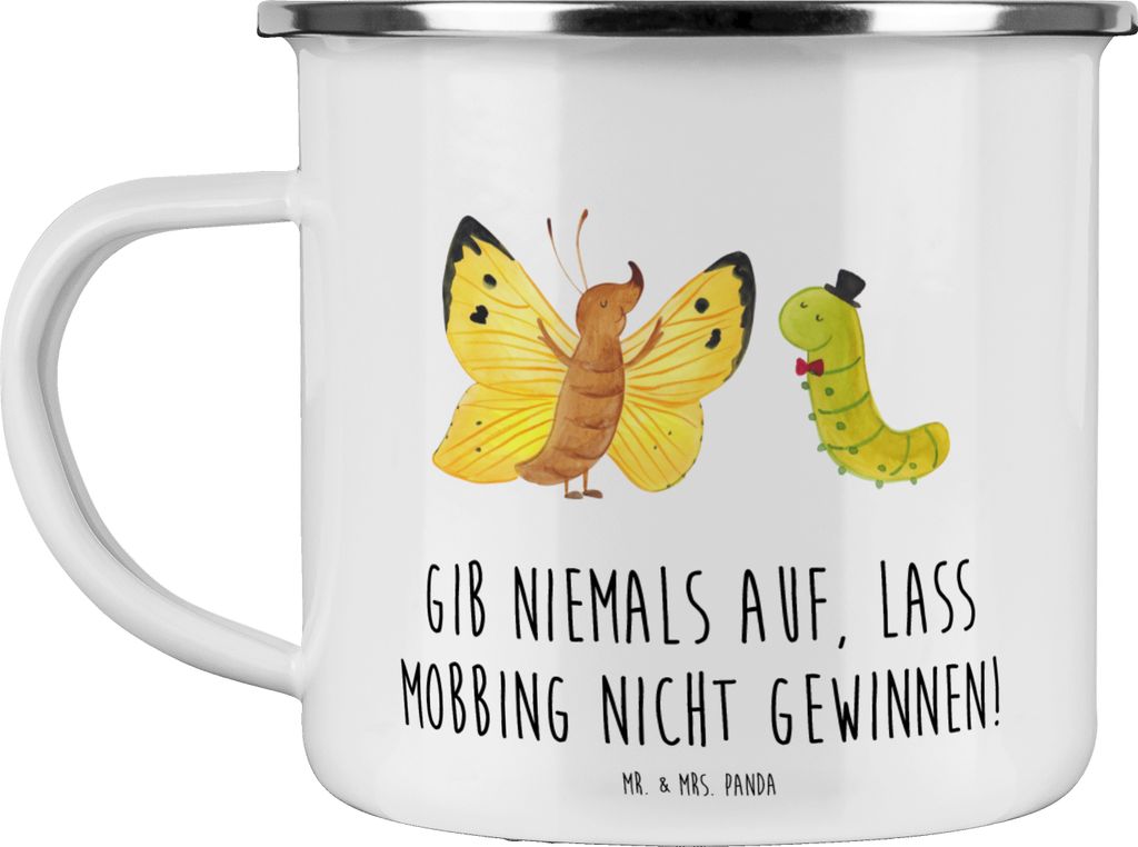 Mr. & Mrs. Panda Teetasse Mobbing bewältigen - Weiß - Produktbild 