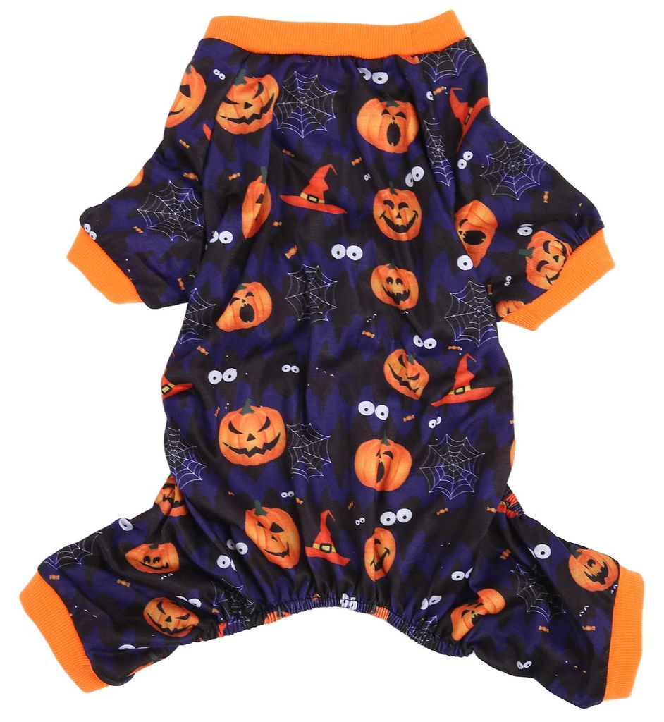 Hunde-Halloween-Kleidung, klassisch, lebendige Farben, elastisch, hautfreundlich, für den Winter, für drinnen und draußen, M