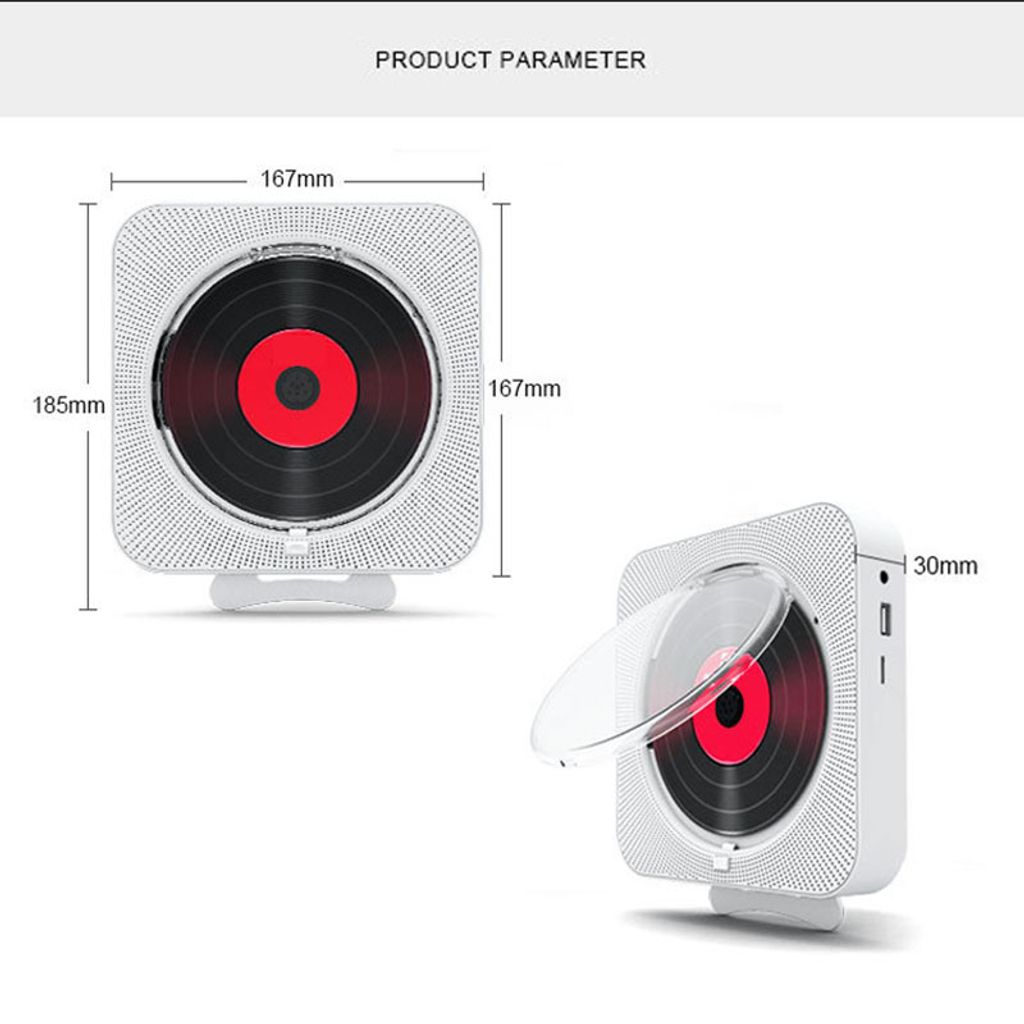 ZELURXX Bluetooth CD-Player, Kompakt, Leicht, Produktbild 8