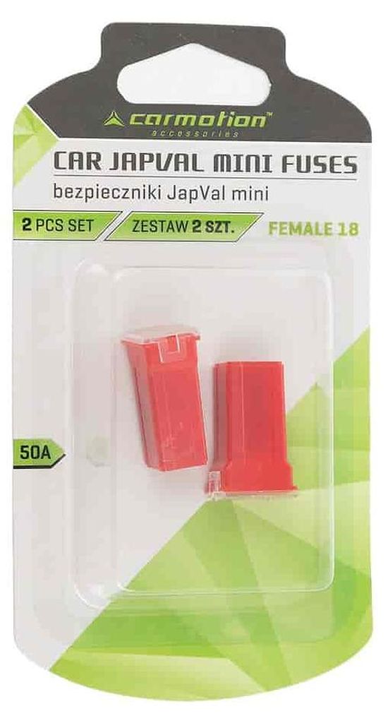 Bezpieczniki JAPVAL MINI FEMALE 14, 50A, 2 szt. Productafbeelding 