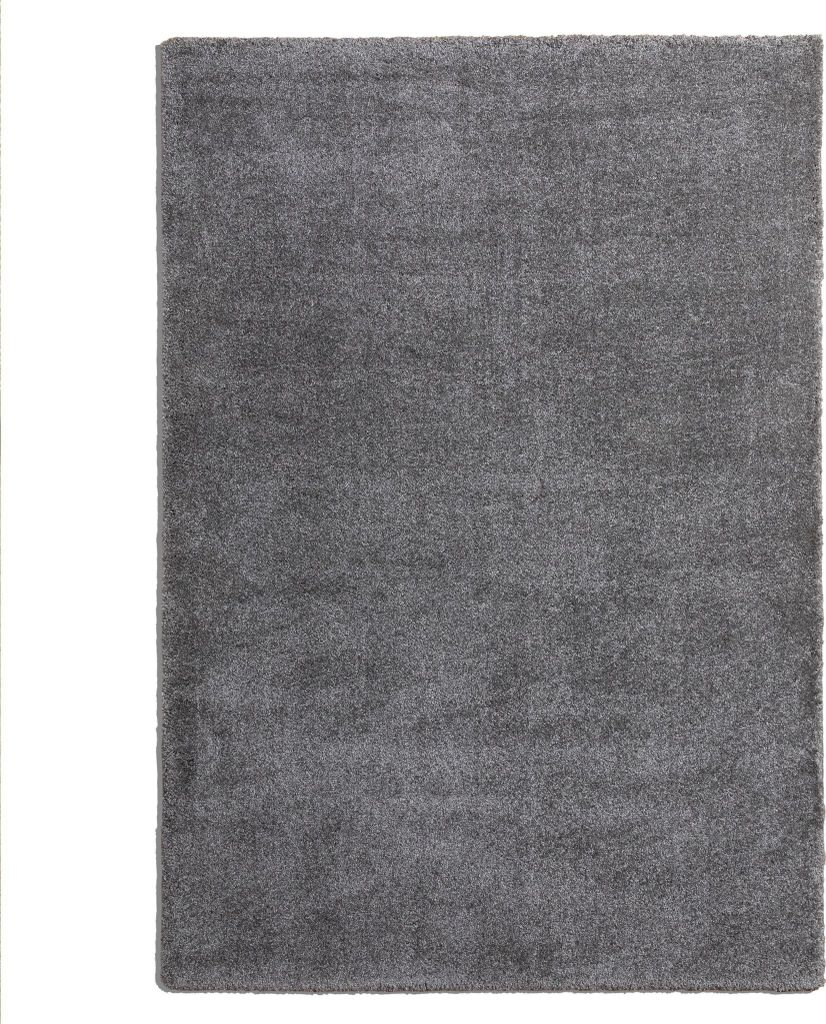 Shaggy Hochflor Teppich Chamonix Langflor in Grau, Größe: 200x250 cm