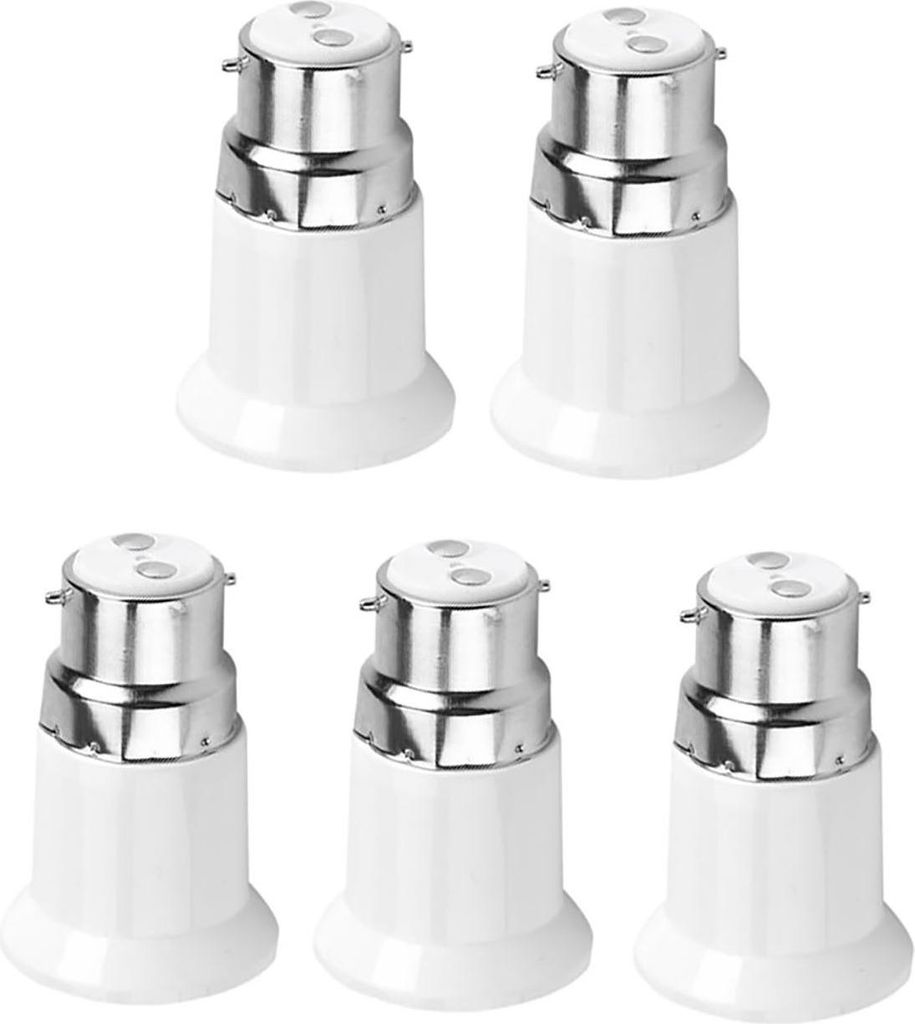 5 adaptadores convertidores de casquillo para bombillas, Imagen del producto 