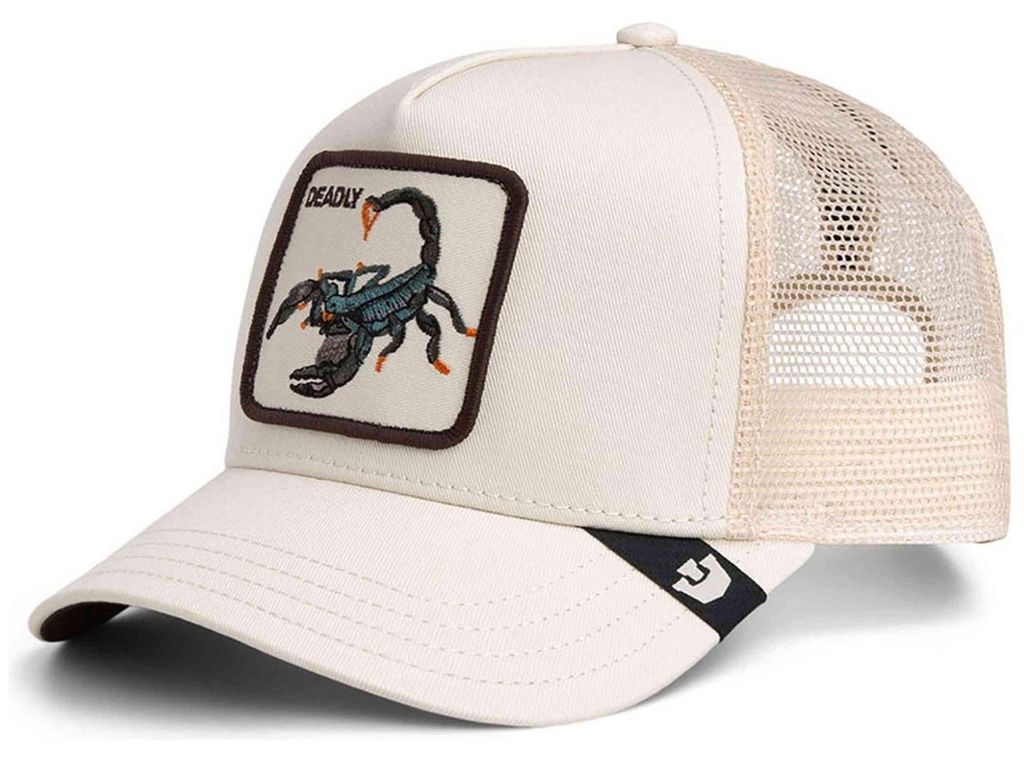 Goorin Deadly Scorpion Trucker Chalk .