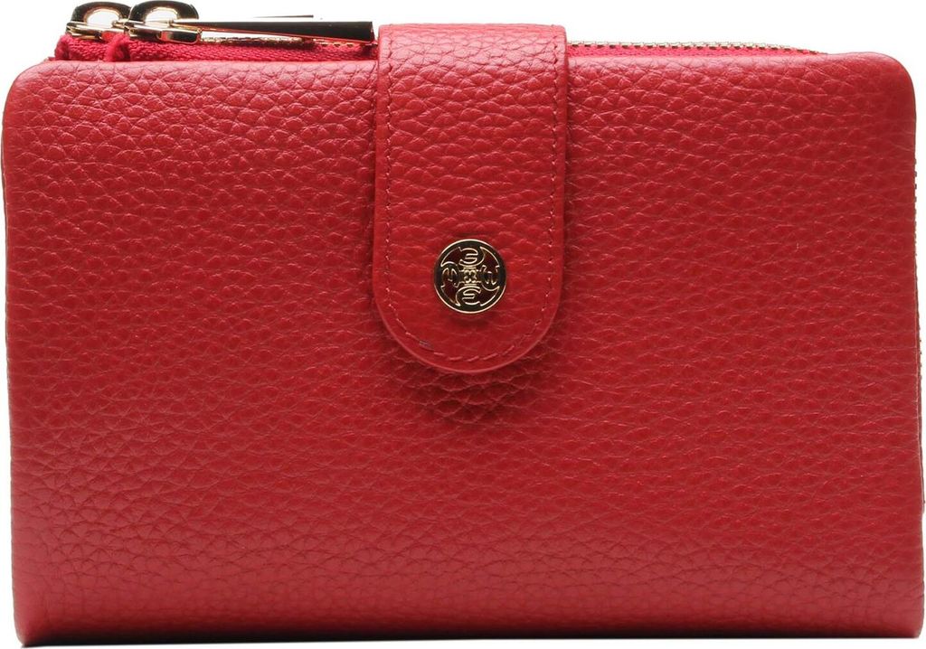 Esquire Geldbörse Madison Wallet Red rot