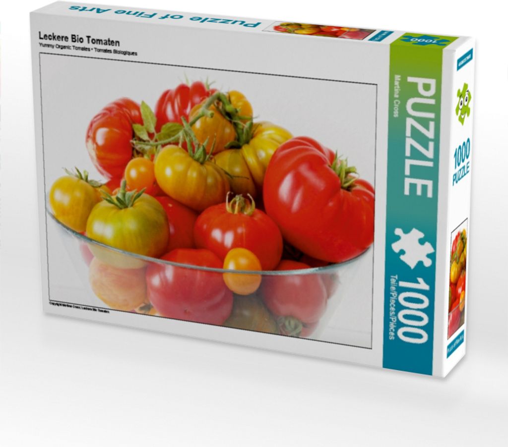 Calvendo Leckere Tomaten 1000 Teile Puzzle quer 640x480mm, Cross Martina; 7315579