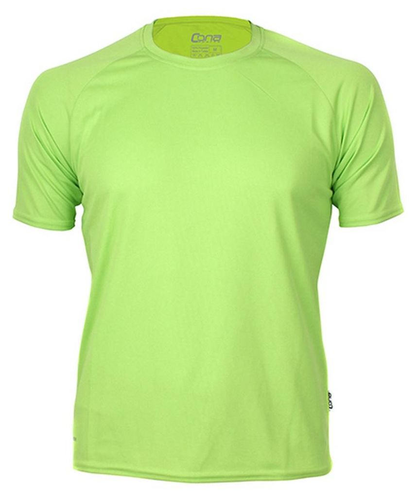 Cona Sports - "Rainbow Tech" T-Shirt für Herren/Damen Uni LT3280 (XXL) (Apfelgrün)