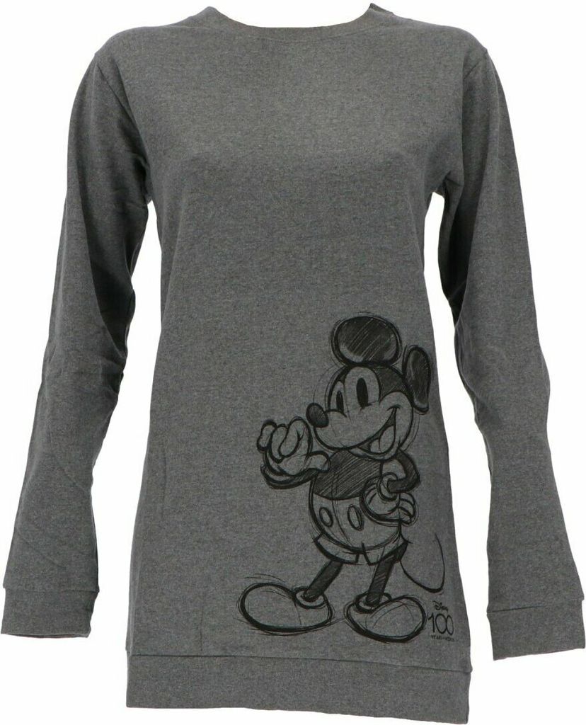 Mickey Maus Kapuzen-Sweatkleid für Damen – Ideal für Produktbild 