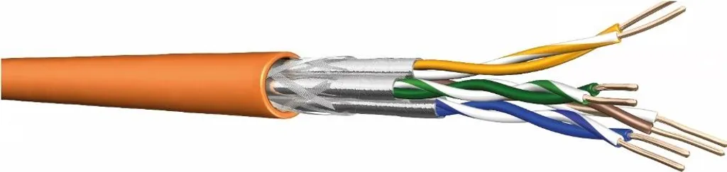 Câble Draka UC900 HS23 Cat 7 Orange 60015558 Blindage S/FTP AWG 23 LSZH