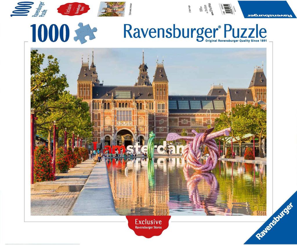 Ravensburger Puzzle Rijksmuseum 1000 Teile Amsterdam