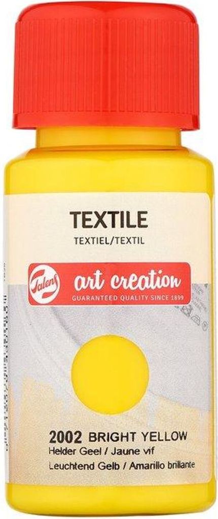 Royal Talens TAC Textilfarbe, 50 ml, leuchtendes Gelb