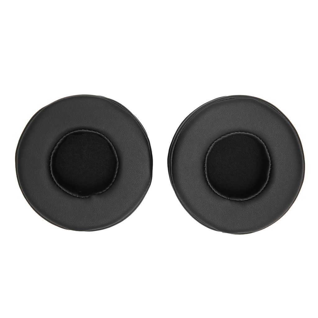 2Pcs 85mm Ohr Pad Ersatz Universal Kopfhörer Ohr Kissen Headset Zubehör Schwarz